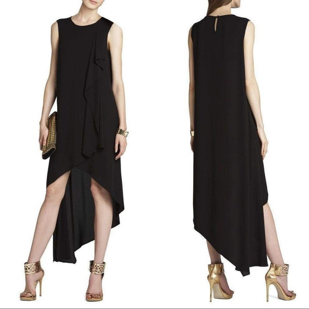 BCBGMAXAZRIA Hailey Draped Dress